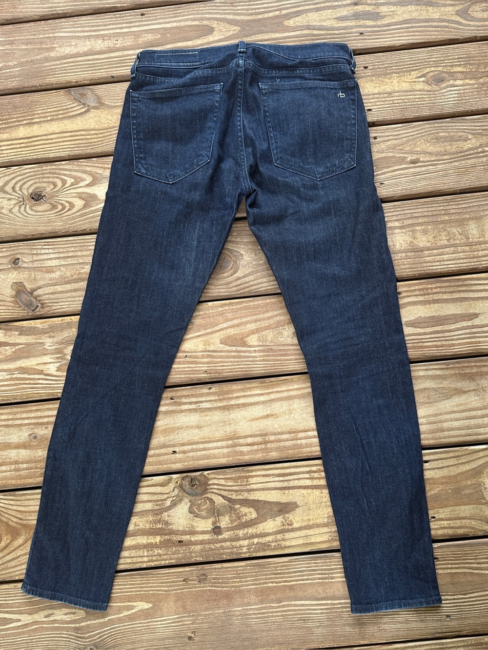 Rag & Bone Dre Skinny Jeans Dark Wash Women’s Size 28 - Picture 11 of 13